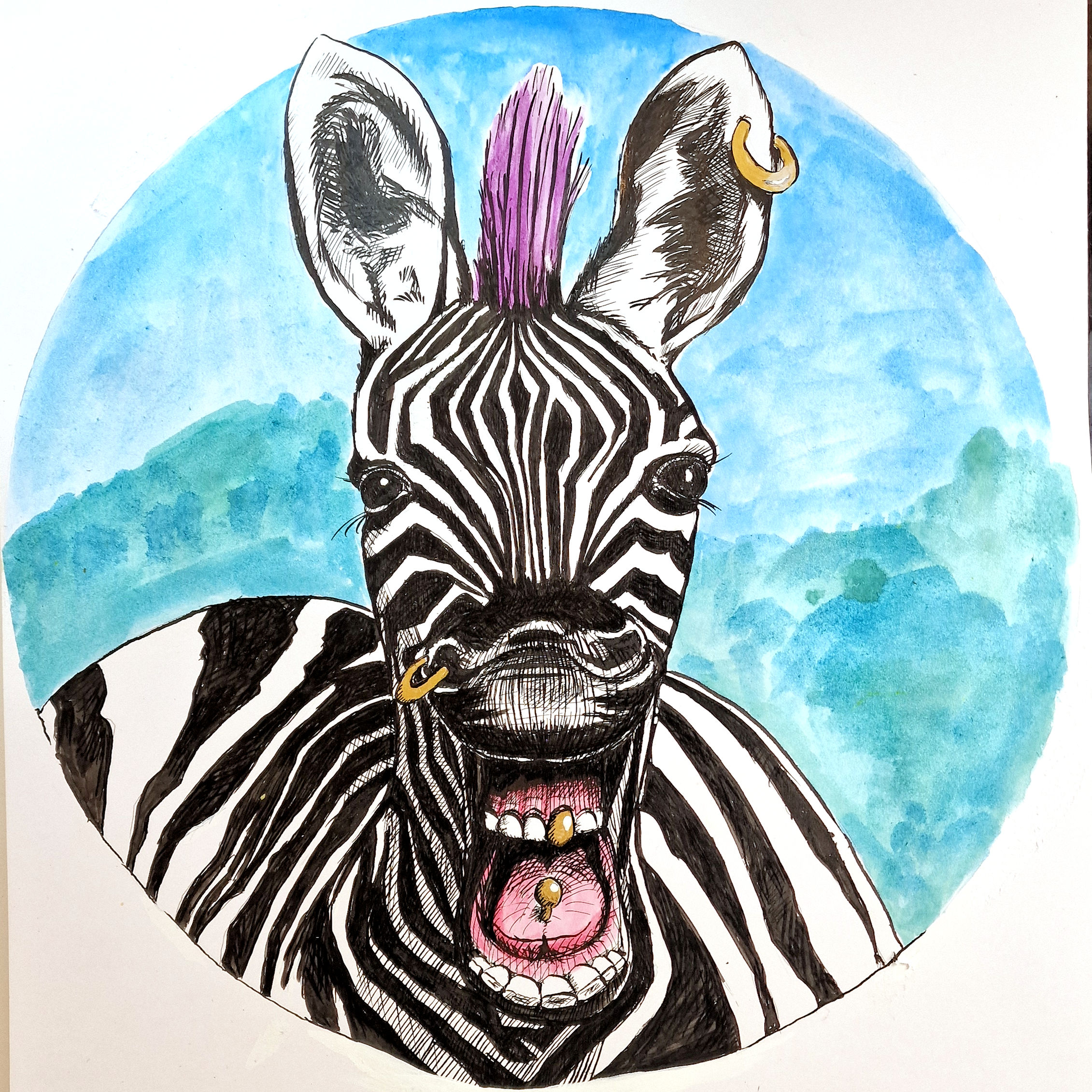 Wild Wild Life with a Zebra G nib